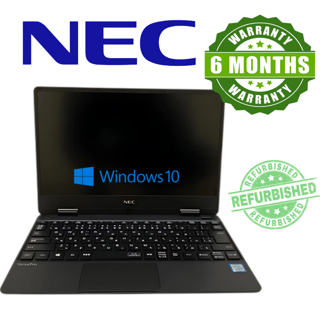 NEC VKT13 - Refurbished- Intel Core i5-8200Y @1.30GHz (4 CPUs, Boost to 1.60GHz) - 8GB RAM - 128GB SSD - 12 NEC VKT13 - Refurbished- Intel Core i5-8200Y @1.30GHz (4 CPUs, Boost to 1.60GHz) - 8GB RAM - 128GB SSD - 12